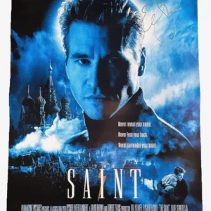 Signed 24x36 The Saint Poster