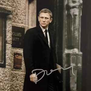 Signed 8x10 James Bond